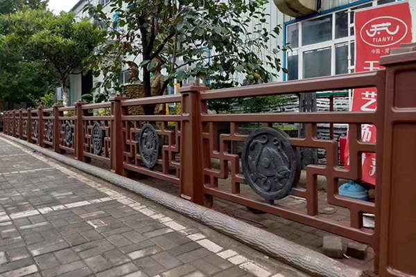 上海景观仿木栏杆